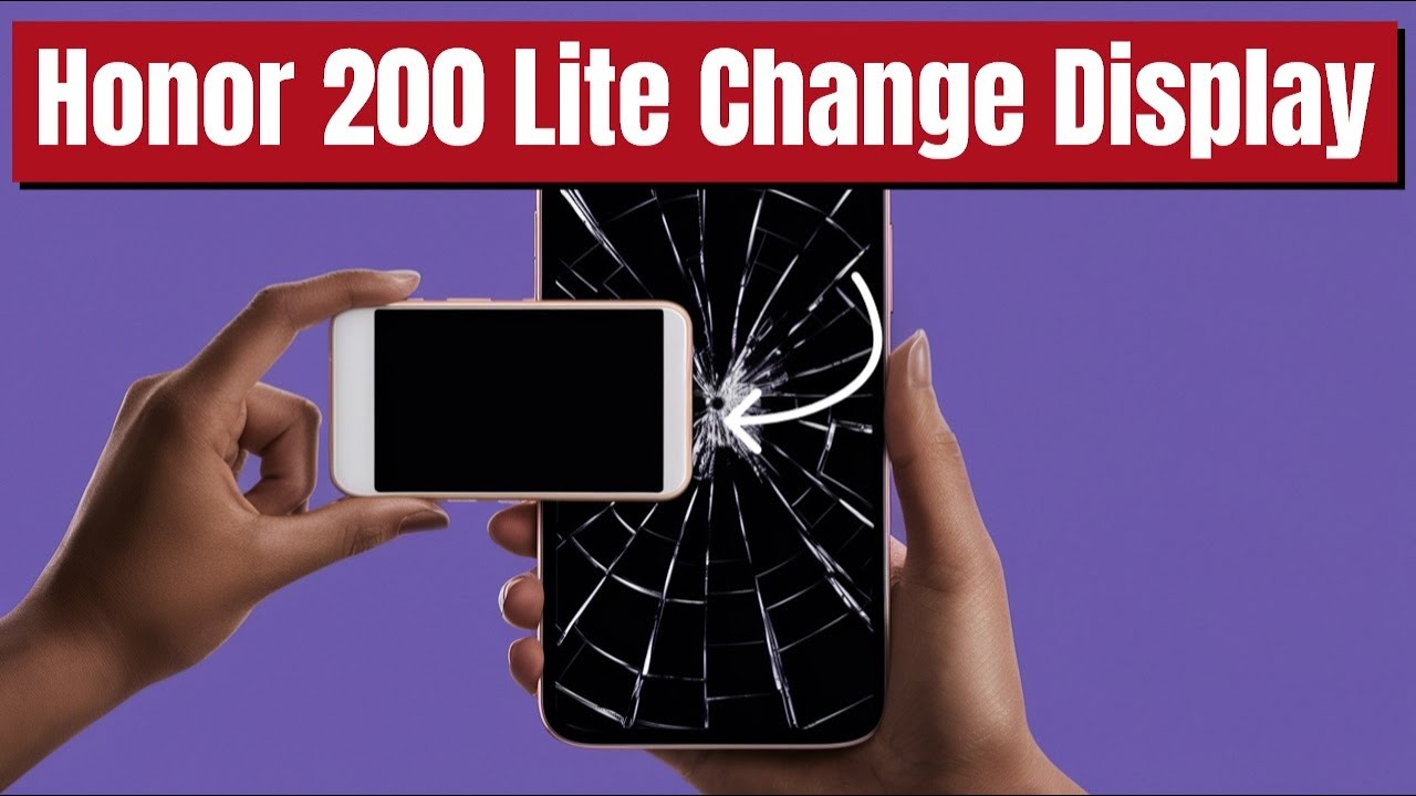 Honor 200 Lite — опыт замены дисплея
