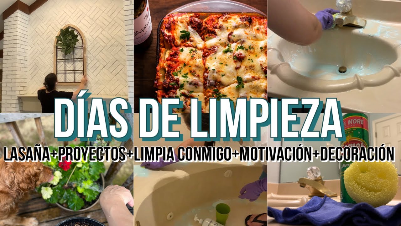 ✨COMO ENCUENTRO MOTIVACIÓN PARA REALIZAR  TAREAS DEL HOGAR🥰RUTINAS🏡PROYECTOS🧹DECORACIÓN😋LASAÑA