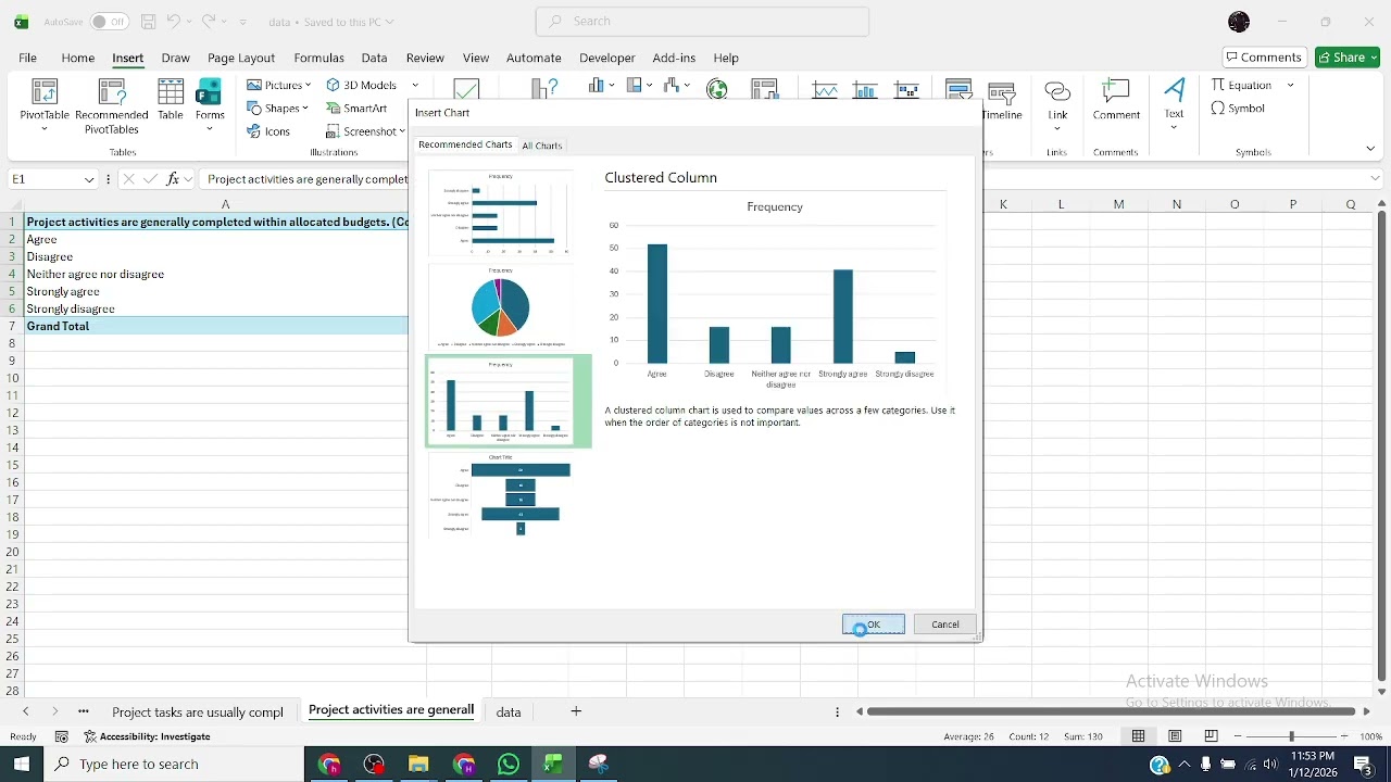 Excel Data Analysis: Survey Categorical to Integer Encoding & Descriptive Stats
