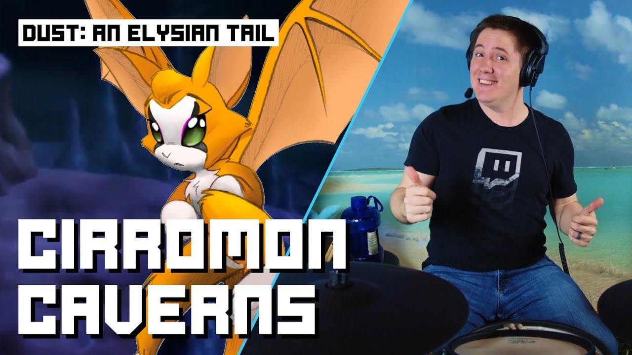 Cirromon Caverns - Dust: An Elysian Tail | Drum Cover