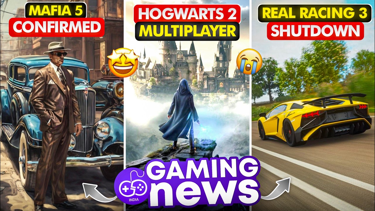 Hogwarts Legacy 2 Will Be MULTIPLAYER 😱, Mafia 5 Confirmed, Real Racing 3 Shutdown | Gaming News 66