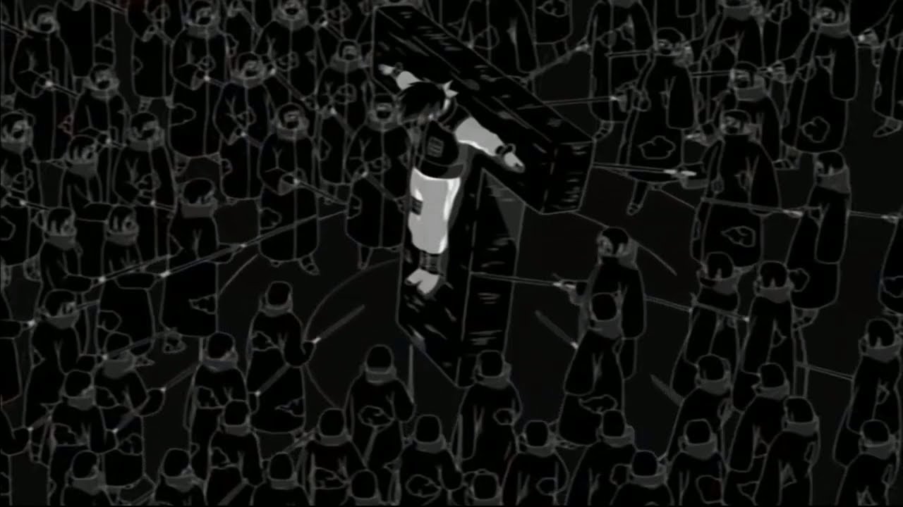 Kakashi vs Itachi Kisame Itachi Puts Kakashi in Genjutsu for 72 Hours