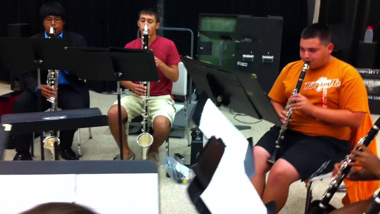 Baylor University Wind Ensemble Clarinets - Molly on the Shore
