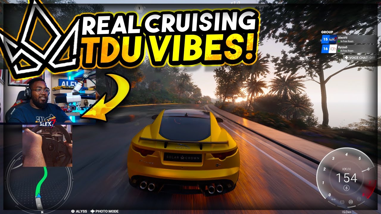 The ULTIMATE Test Drive Unlimited Solar Crown Cruise w/Ryzza5 | BEST MAP AREAS!