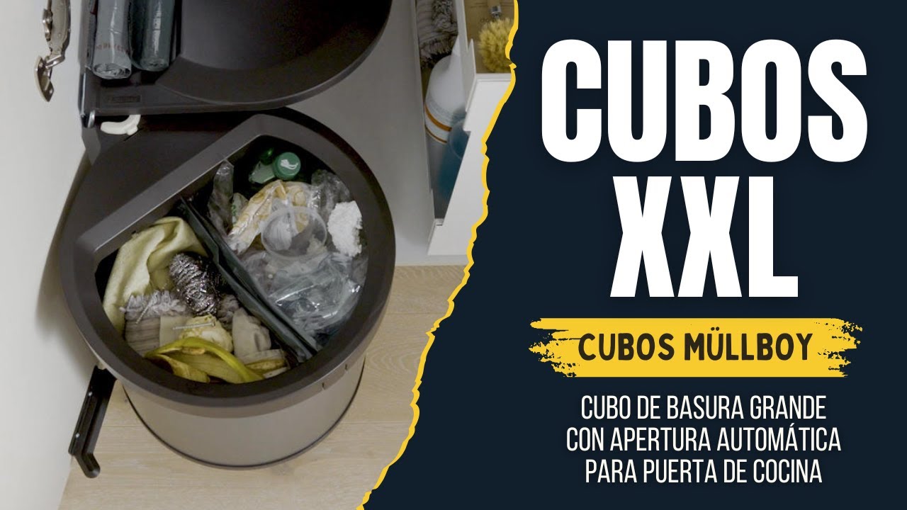 Cubo Basura Apertura Automática Puerta MÜLLBOY de Peka