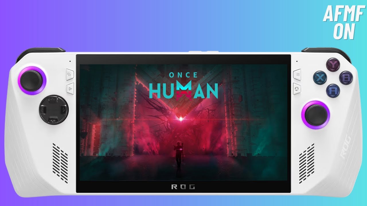 ROG Ally Z1 Extreme: Once Human Gameplay 1080p Low Settings / How to Make Controller Works