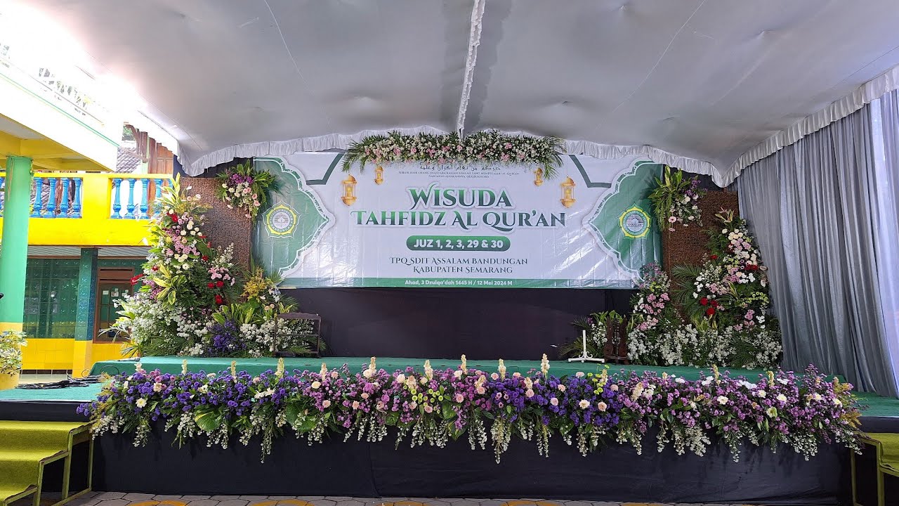 WISUDA TAHFIDZ AL-QUR'AN JUZ 1, 2, 3, 29 dan 30 SDIT ASSALAM BANDUNGAN TAHUN 2023/2024 (1445 H)