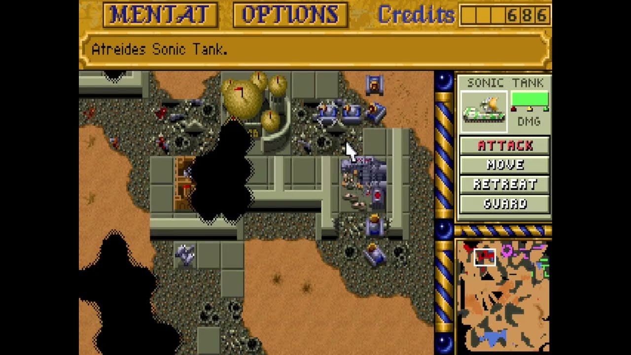 Dune 2 (PC/DOS) - AdLib sound effects