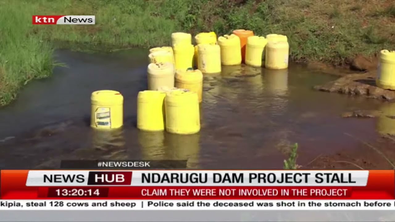 Land owners go to court to stop Ndarugu dam project