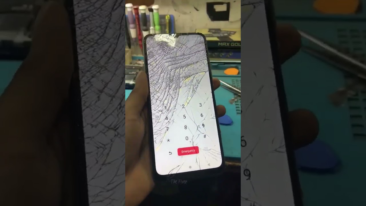 Broken glass replacement without changing original display vivo y20. #vivo #mobile #repair  #service