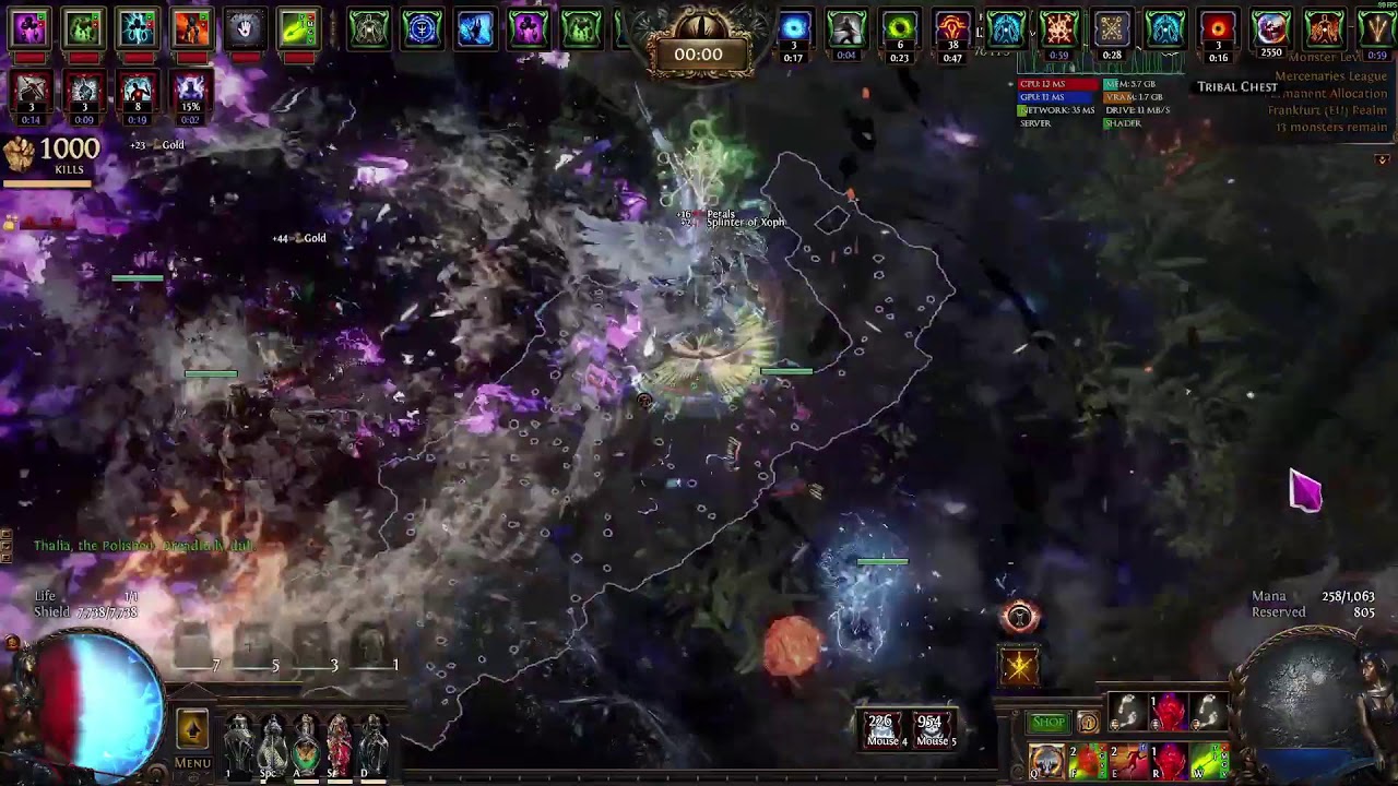 Caustic Arrow, 16.5 maps
