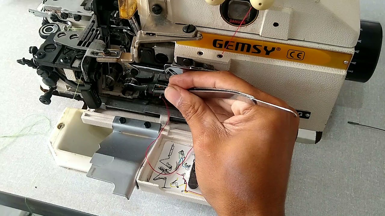 Como passar linha no interlok industrial # 2021