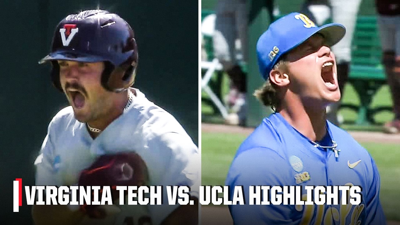 БУРНАЯ ОТБОРОЧНАЯ ИГРА 🤯 Virginia Tech против UCLA | Полный обзор игры | ESPN College Baseball