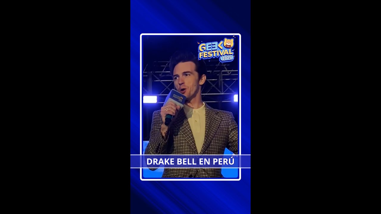 DRAKE BELL EN PERÚ: GEEK FESTIVAL 2025 (NOCHE PREVIA)