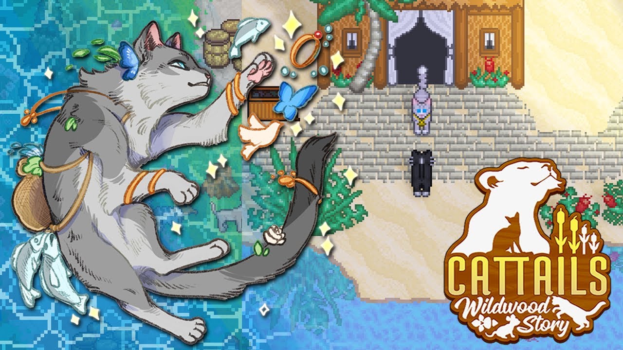 Мурлыканье: наш собственный остров сокровищ!! 🐱🌳 Рогоз: Дикие леса • №2