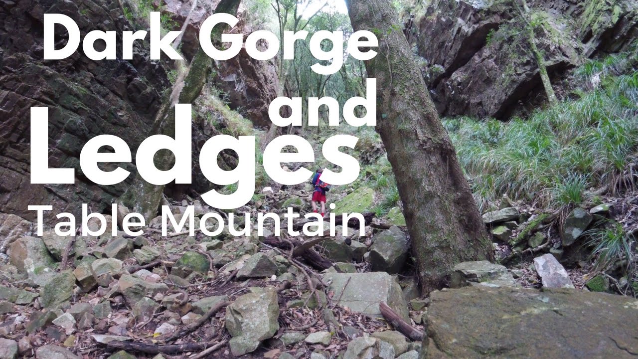 Dark Gorge and Ledges - Table Mountain (4K)