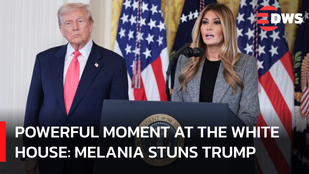 Melania Trump Delivers Powerful Speech as Trump Signs Historic Foster Care Order | DWS News | AC14