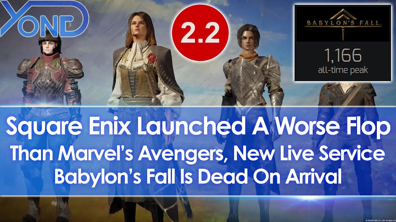 New Square Enix Live Service Babylon's Fall Is Dead On Arrival, Flops Worse Than Marvel's Avengers