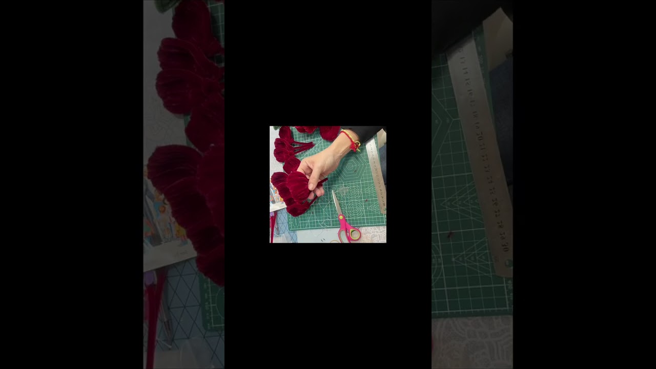 Tutorial Big Rose pipe cleaner. Amazing!