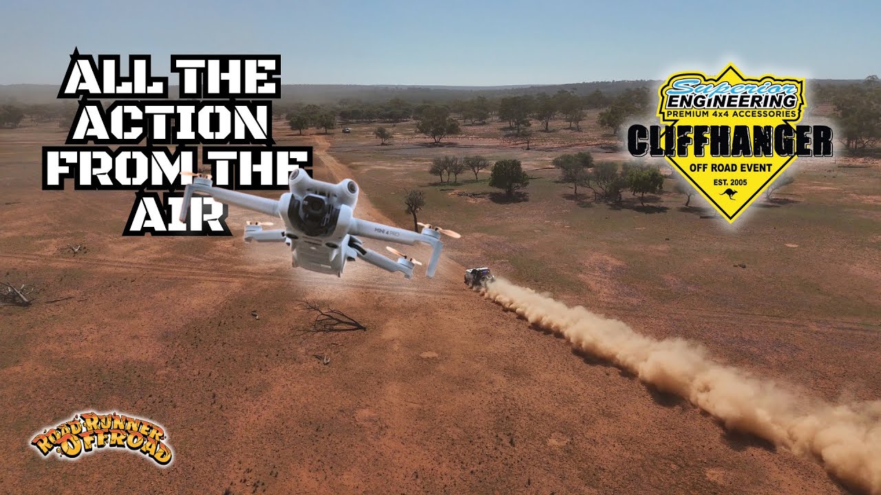Cliffhanger 2025 Drone Footage - The drone action shots in one place -Part 1!