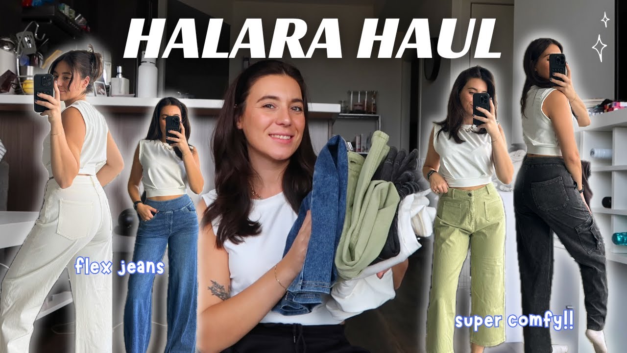 Обзор джинсов HALARA FLEX DENIM | *самые удобные джинсы, идеально подходят для осени и зимы*