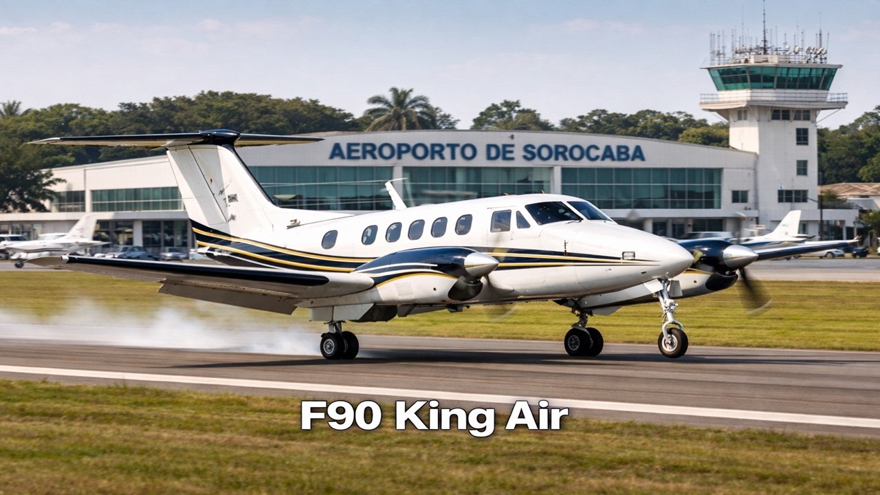 Aeronaves Beechcraft F90 King Air   PT LER
