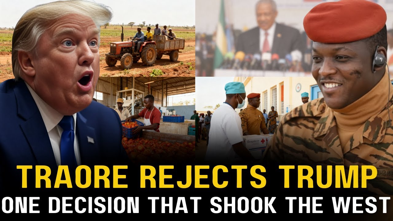 WORLD SHOCKED: Ibrahim Traoré Refuses Trump’s Offer