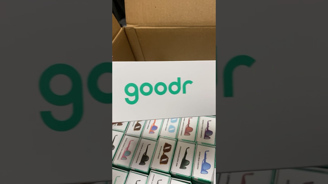 New Shipment of goodr sunglasses🤩🕶️😎