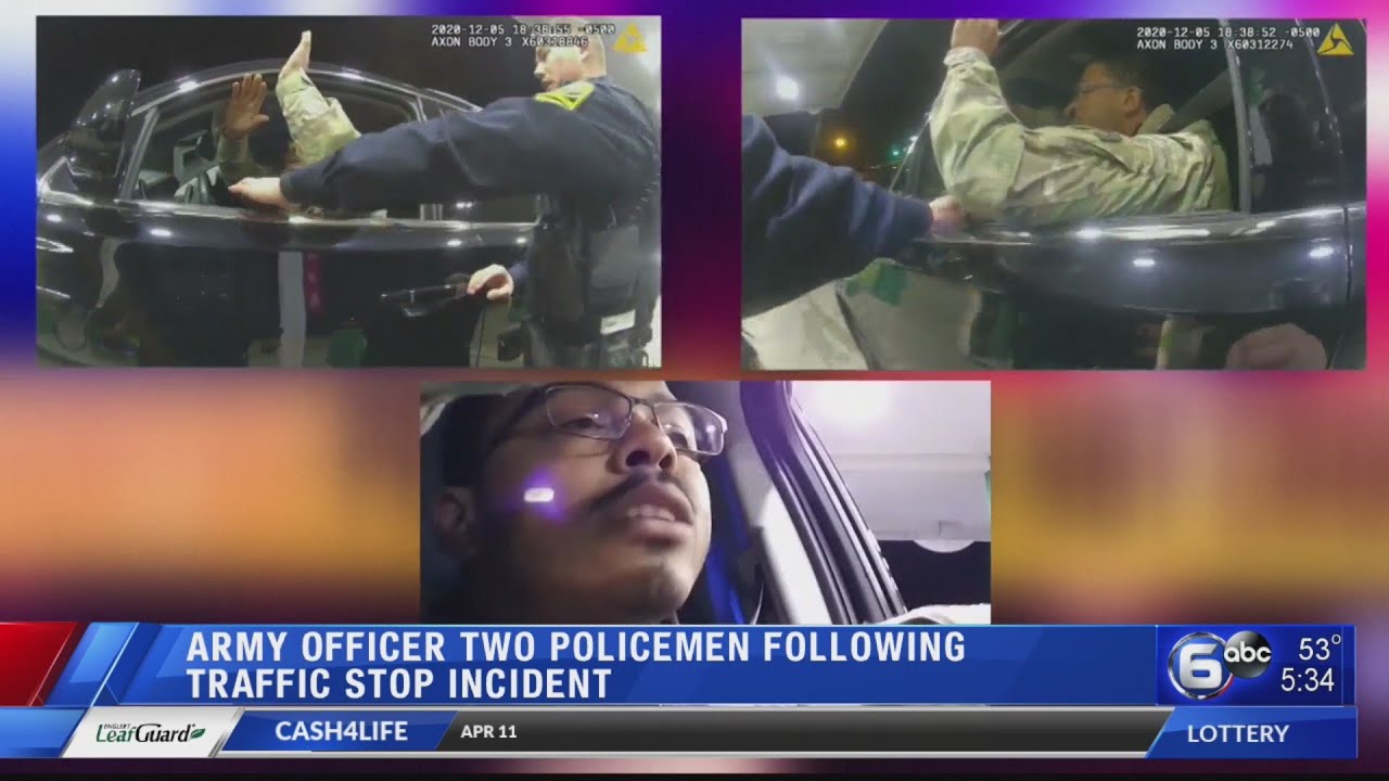 Officer accused of force in stop of Black Army officer fired