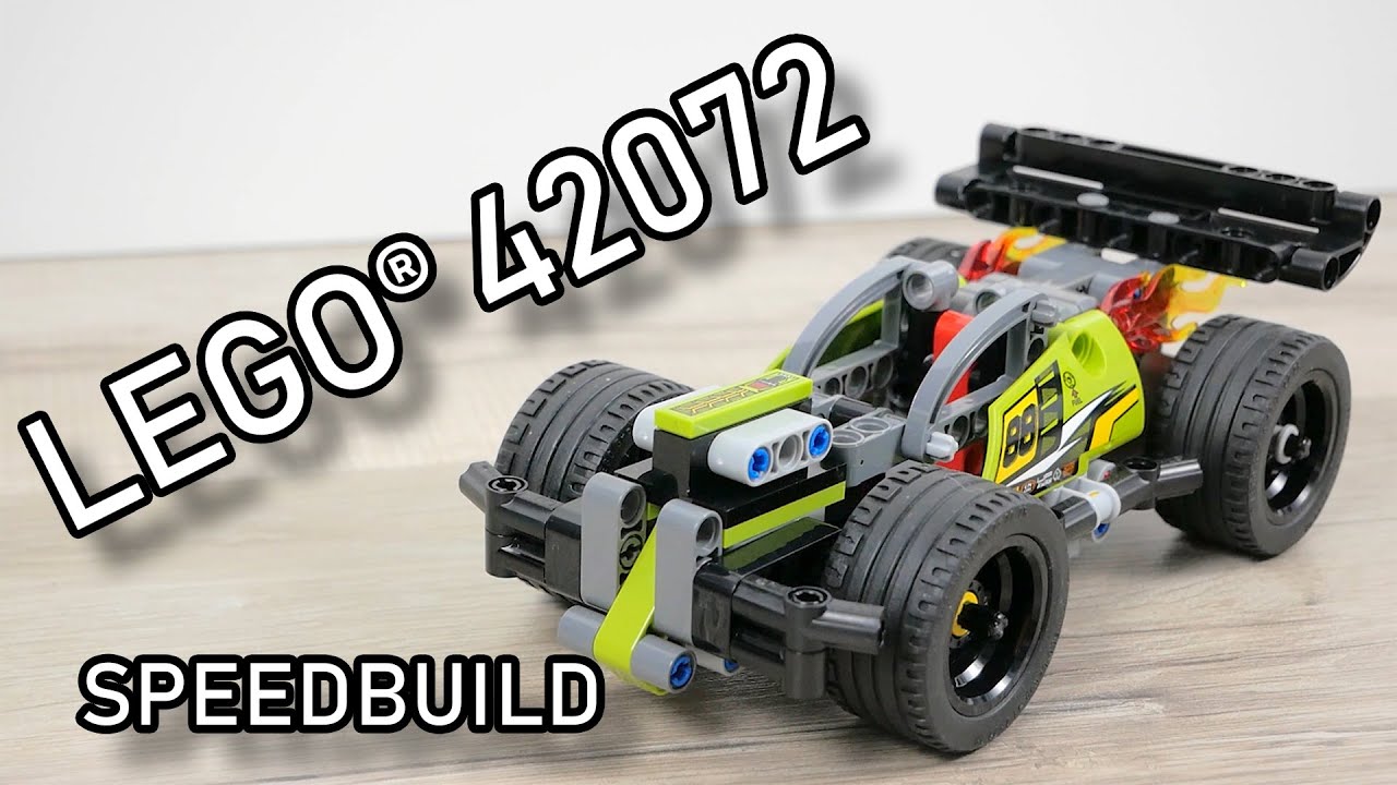 LEGO 42072 Speedbuild | LEGO WHACK! | Technic 42072 Speed build | 42072 LEGO Pullback | LEGO 2018
