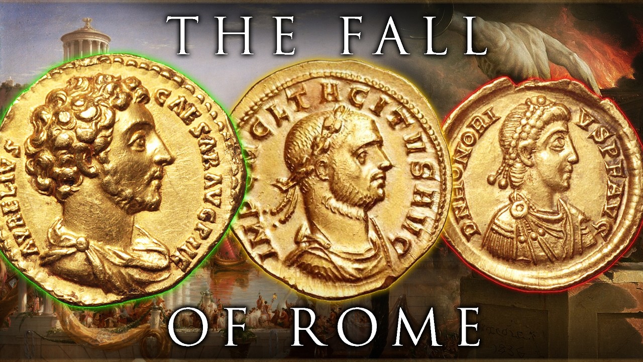 The Fall of Rome in 5 Gold Coins