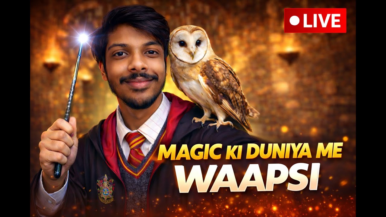 Hogwarts Legacy LIVE 🔴 | Magic Ki Duniya Me Waapsi ✨
