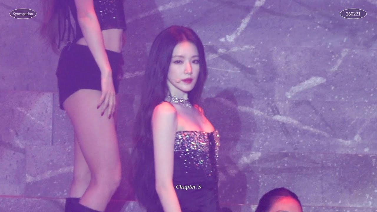 [4K] 260221 Oh my godㅣ오마이갓ㅣ아이들 슈화 직캠ㅣSHUHUA FORCUS i-DLEㅣSyncopation