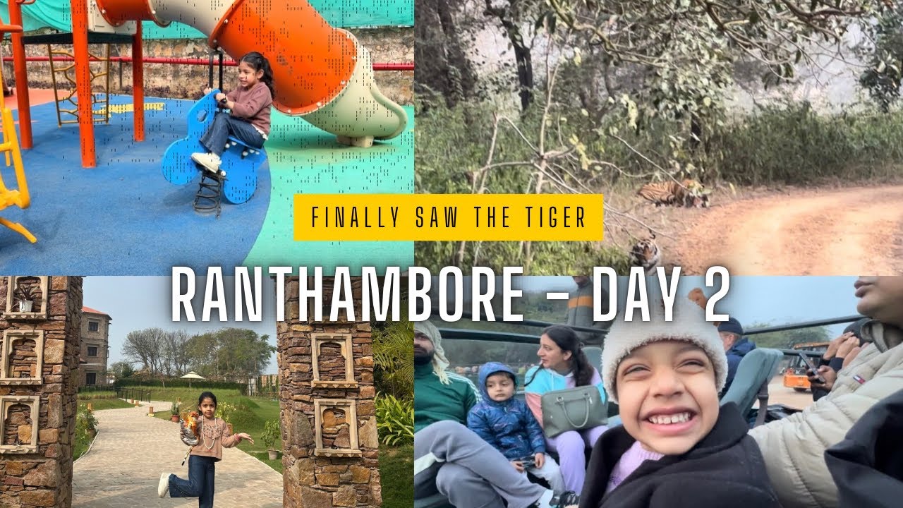 Dviti saw the Tiger 🐅 | Day 2 - Ranthambore