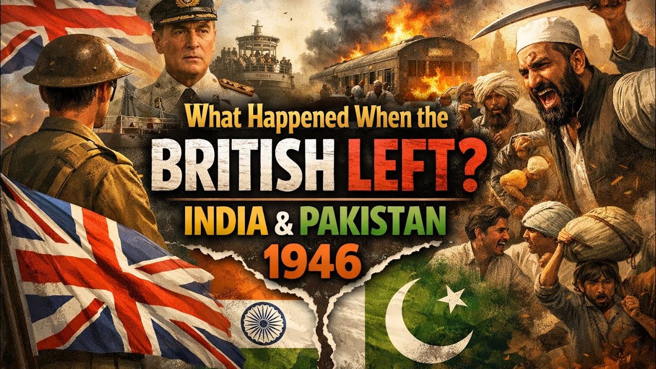 When the British Left: How India and Pakistan Were Born | Future & Past Lens | AI Narrative 