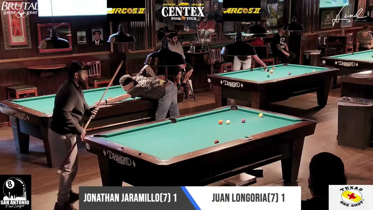 Jonathan Jaramillo vs Juan Longoria  | 2026 Predator Arcadia CenTex Pool Tour Stop #1
