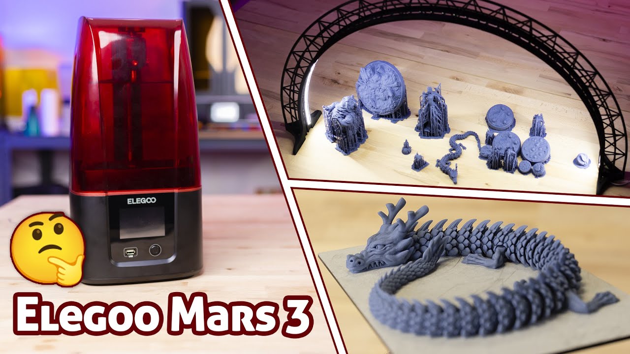 Elegoo Mars 3 : le nouveau standard des imprimantes 3D résine ?