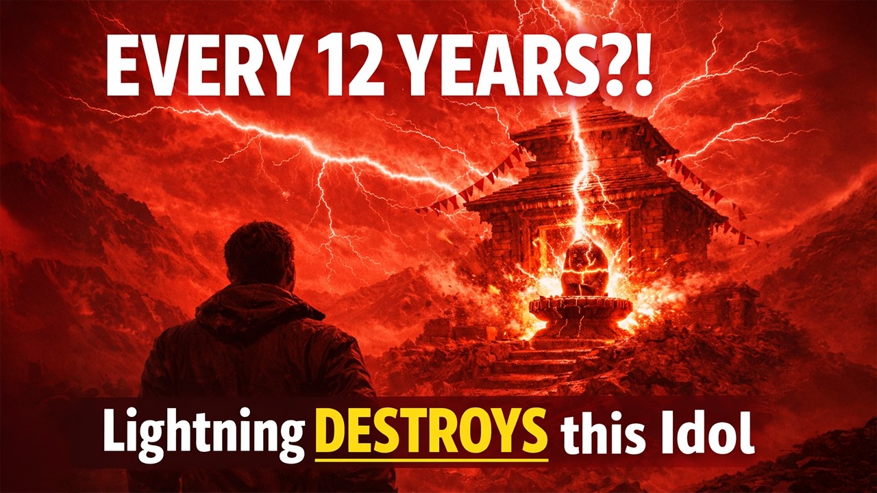 Lightning Strikes This Temple Every 12 Years &mdash; And Shatters the Idol Inside