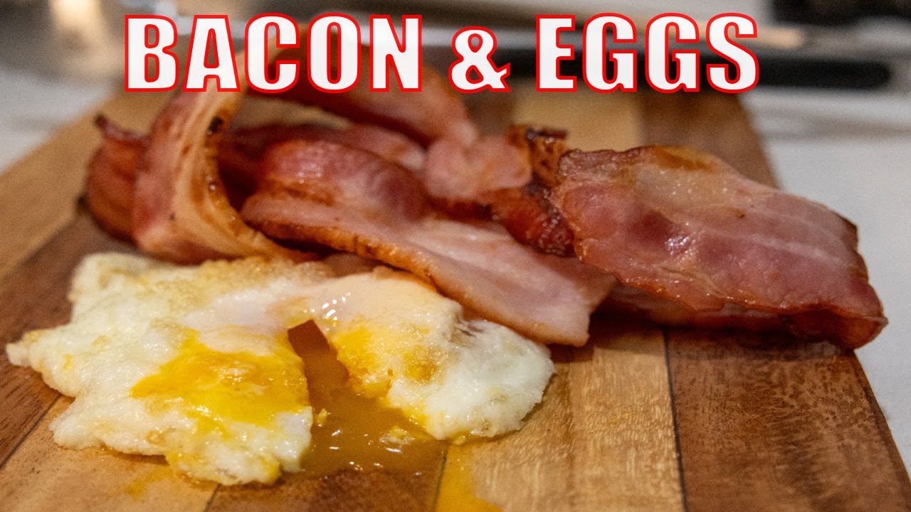 Air Fryer Bacon and Eggs (Simple & Crispy)