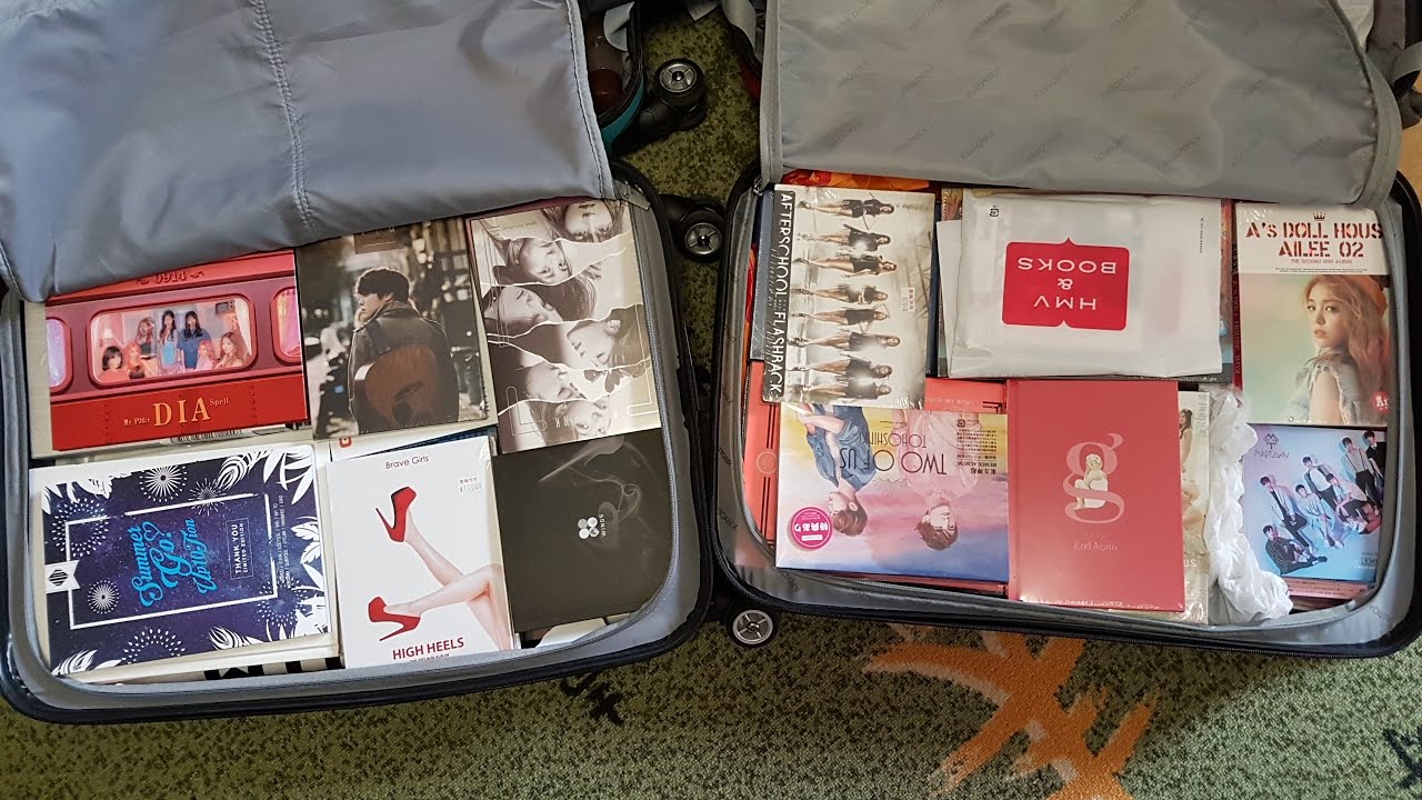 How I Safely Packed Over 60 K-Pop Albums While Traveling (Korea-Japan-Sweden)!