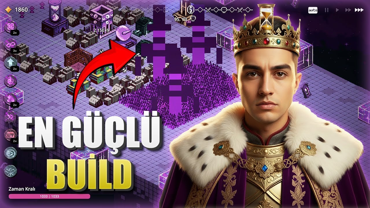 Zaman Kralı 'nın EN G&Uuml;&Ccedil;L&Uuml; Buildi! Bu Taktiği Ka&ccedil;ırmayın | 9 Kings T&uuml;rk&ccedil;e