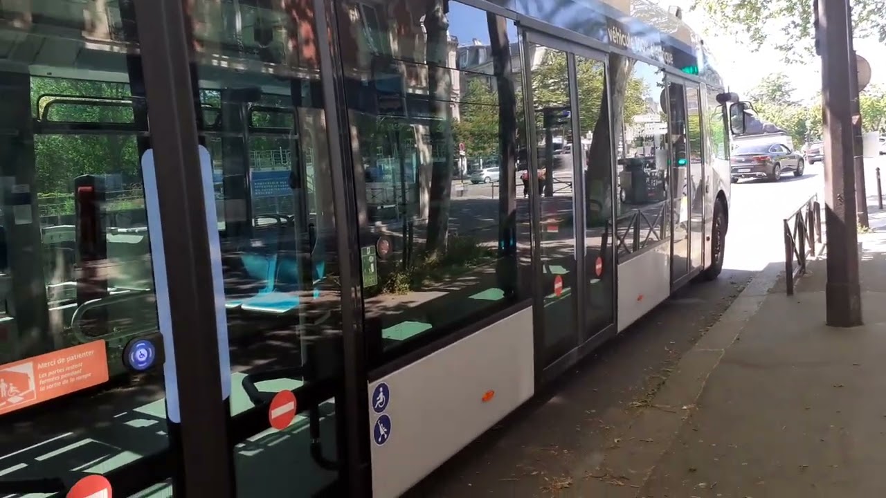 [RATP] D&eacute;part de l'Alstom Aptis n&deg;7383 de la ligne 64
