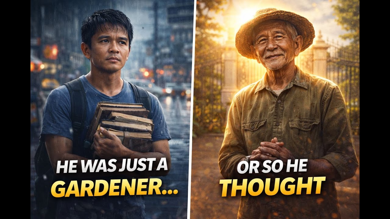A Poor Filipino Student Helped a Gardener — The Truth He Discovered Changed Everything