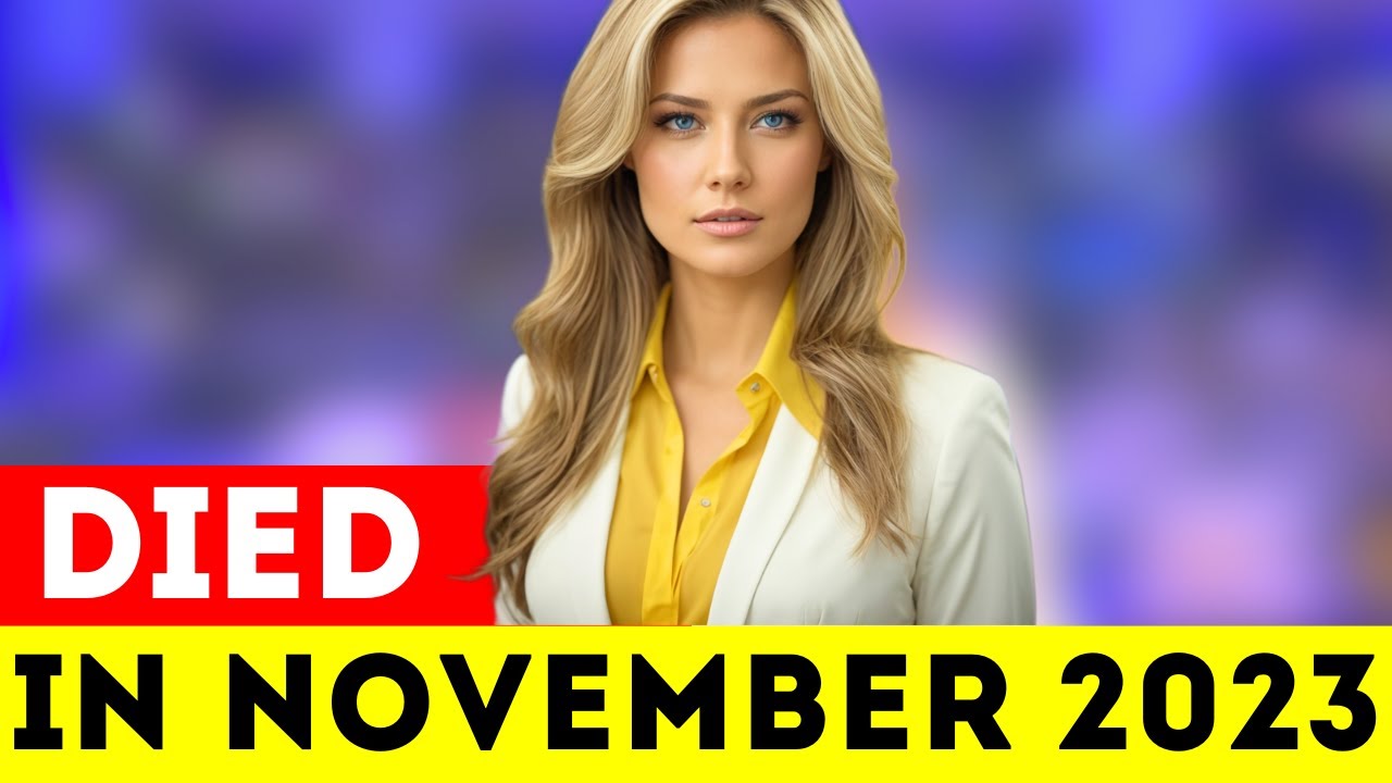 British Celebrities who Died in November 2023