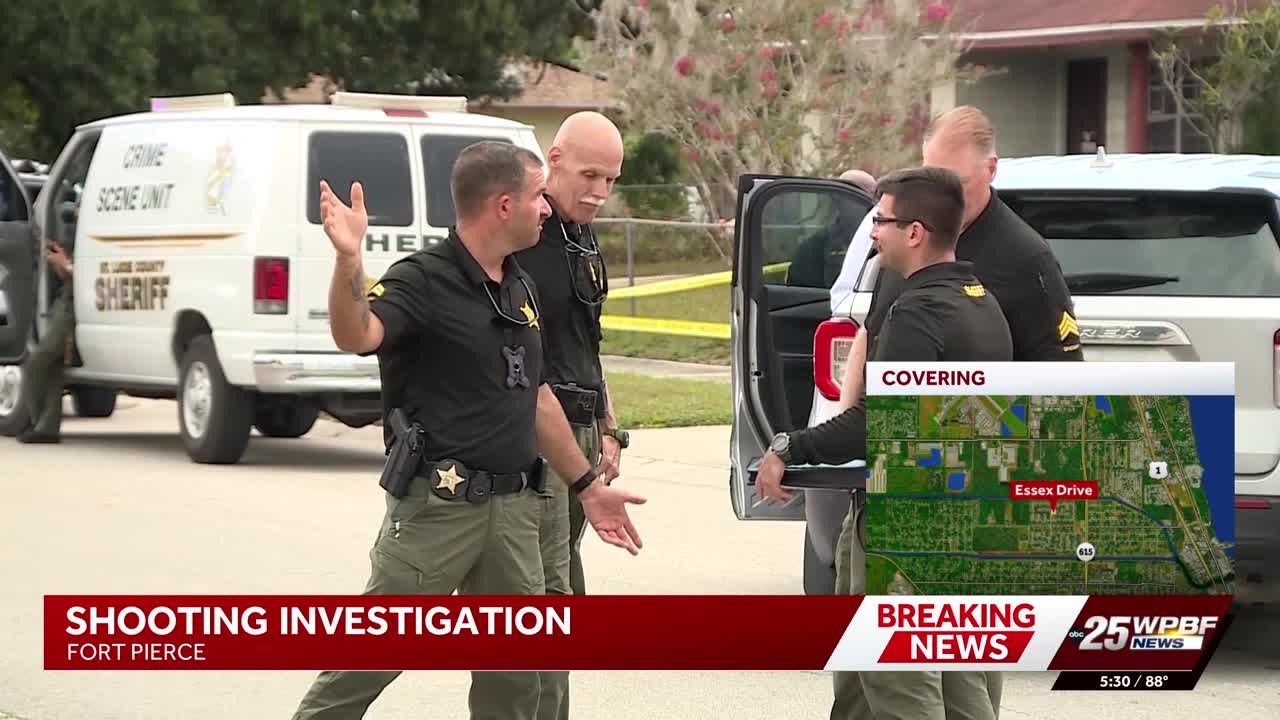 Suspect in custody after shooting in Fort Pierce
