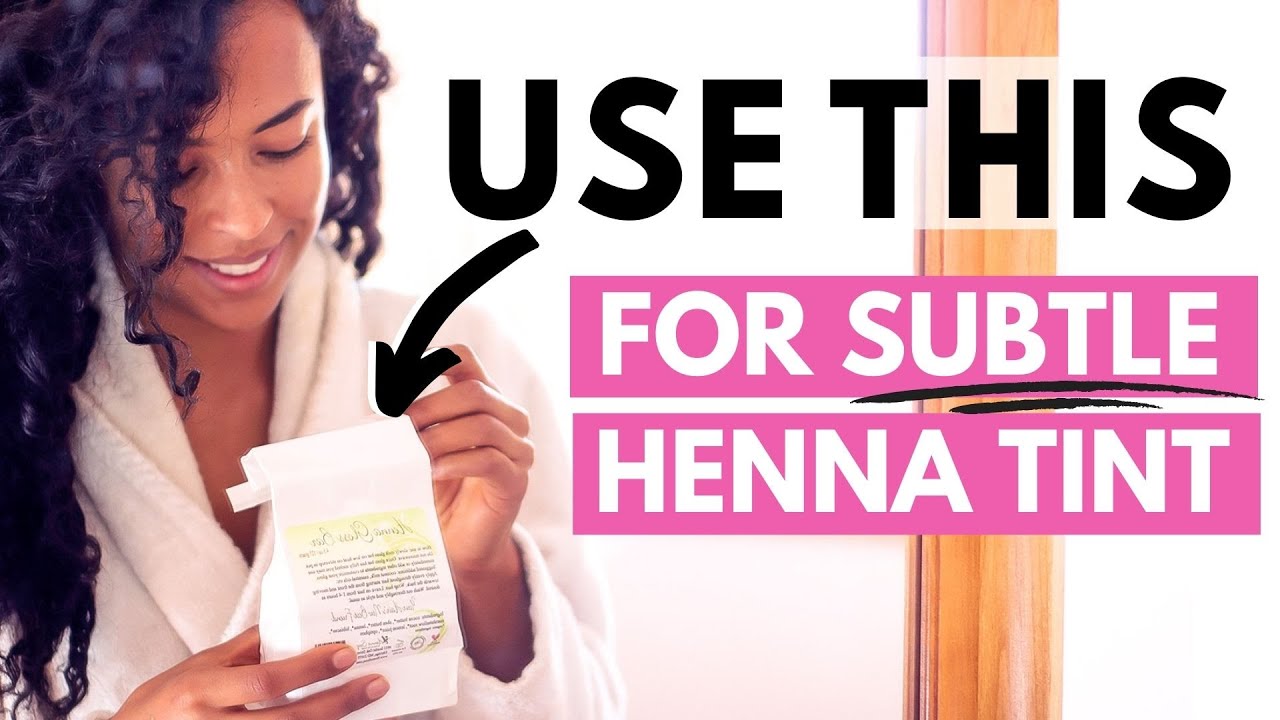 How to TINT your hair with Henna without fully dyeing it (No Commitment!) #AskHennaSooq