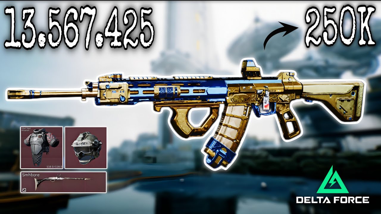 250k Budget CI-19 Loadout made Millions! Solo I 1v11 Combat Highlights | Delta Force Mobile