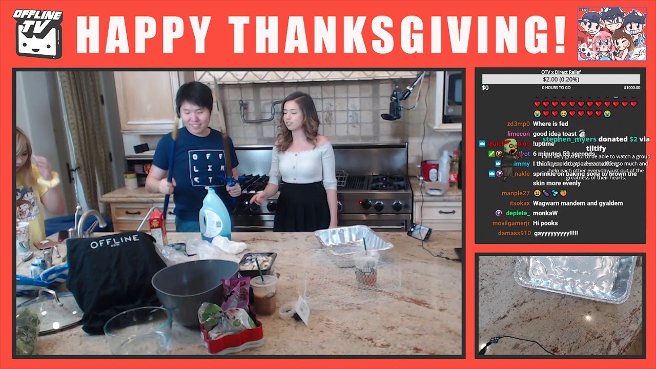 [Archived VoD] 11/22/18 | OfflineTV's Thanksgiving Charity Stream ft. GreekGodx