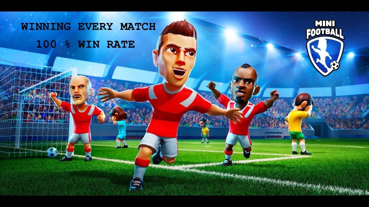 Mini Football - WINNING ALL MATCHES -  Super Gameplay Tips / Tricks (iOS, Android)