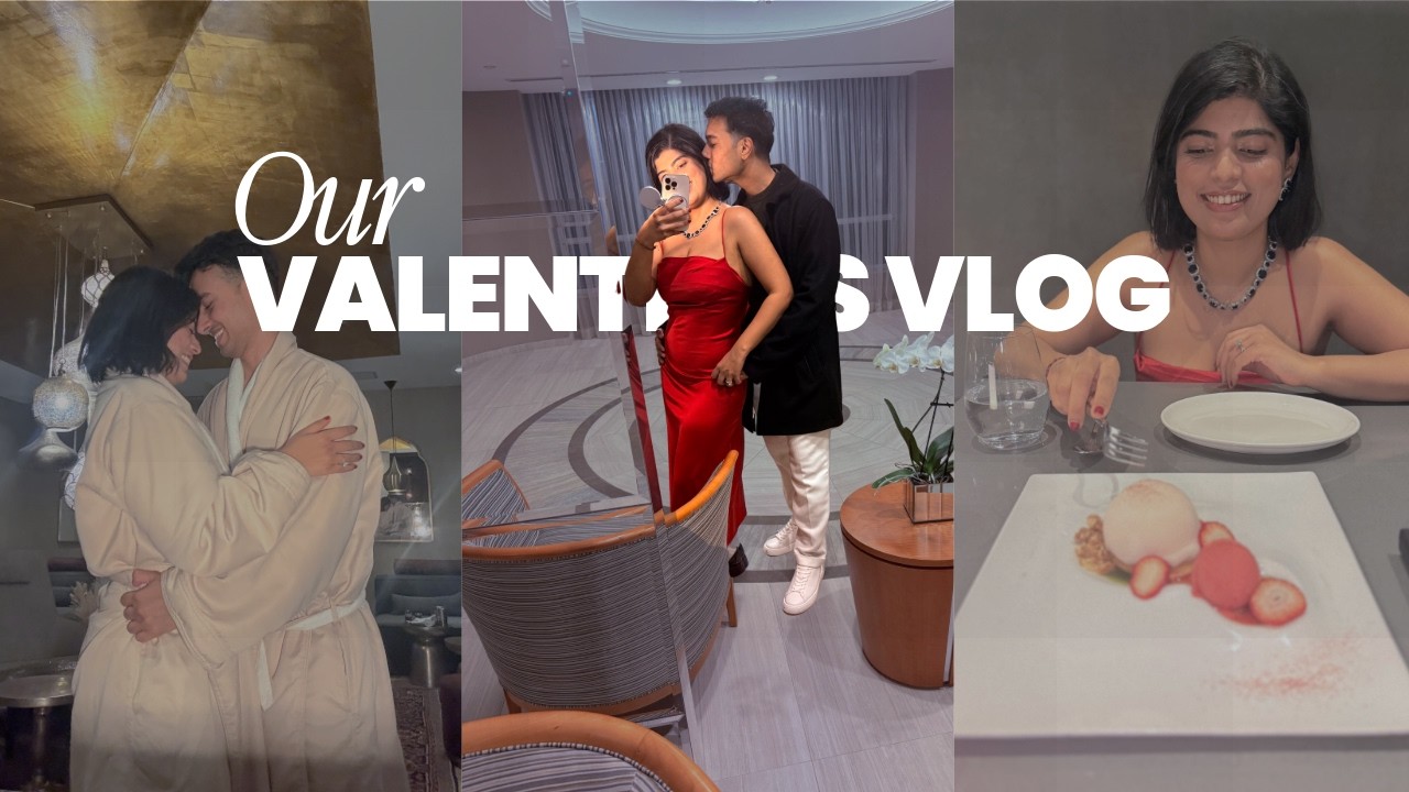 He Surprised me with a Luxury Spa and Dinner date 🥹 | Valentines Vlog
